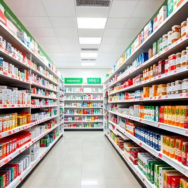 Pharmacy Shelves